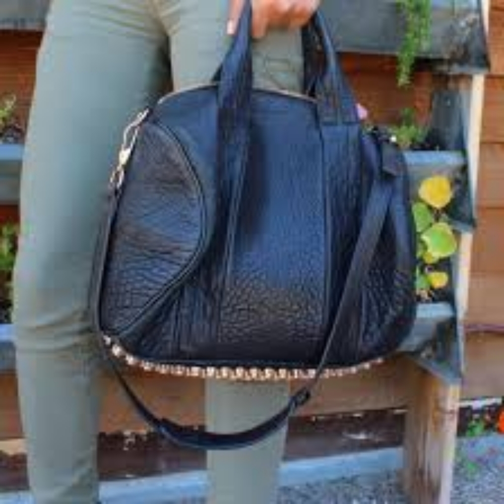 Alexander Wang Rocco - Rose gold Leather Satchel